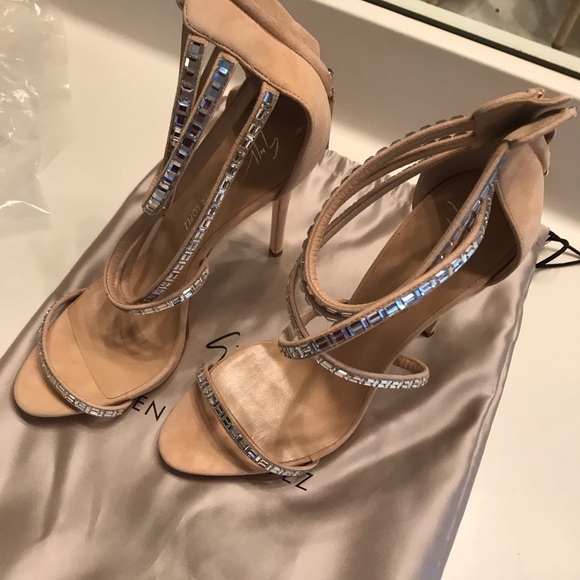 NWT JLo Harlee Suede Heels by Giuseppe Zanotti - Picture 2 of 8